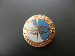Altes Abzeichen Nordische Ski WM F.I.S. Lahti 1958