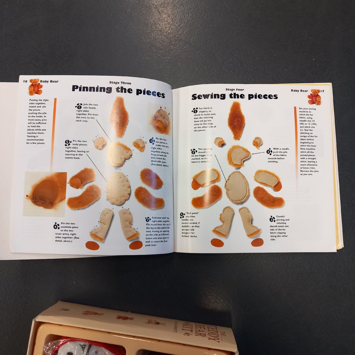 Bastelsets: Teddy Bear Kit – Neu (gemäss Beschreibung) aus Ebnat-Kappel von blazzi 3