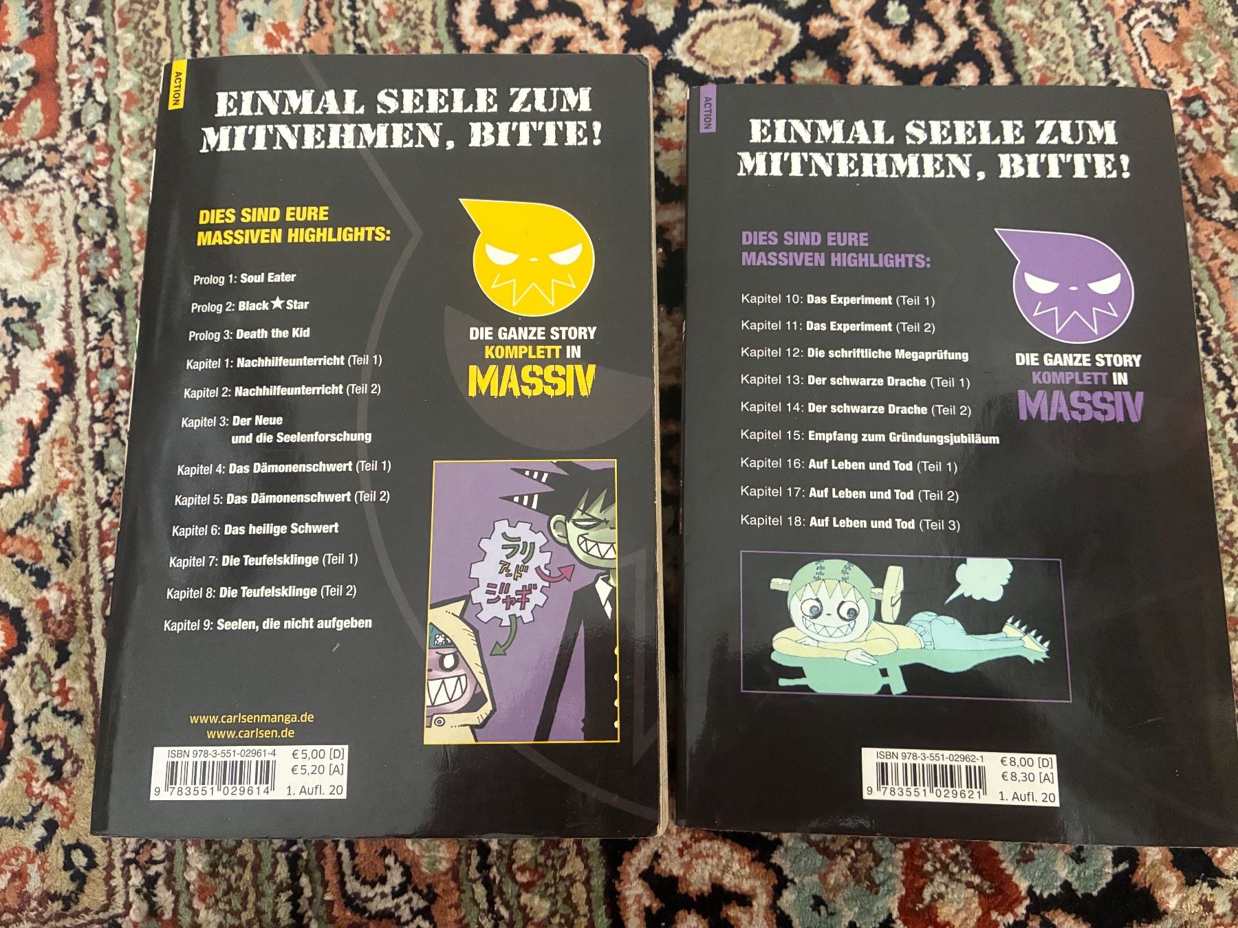 Comics: Soul Eater Band 1&2 – Gebraucht aus Kreuzlingen von jan_fq77 2