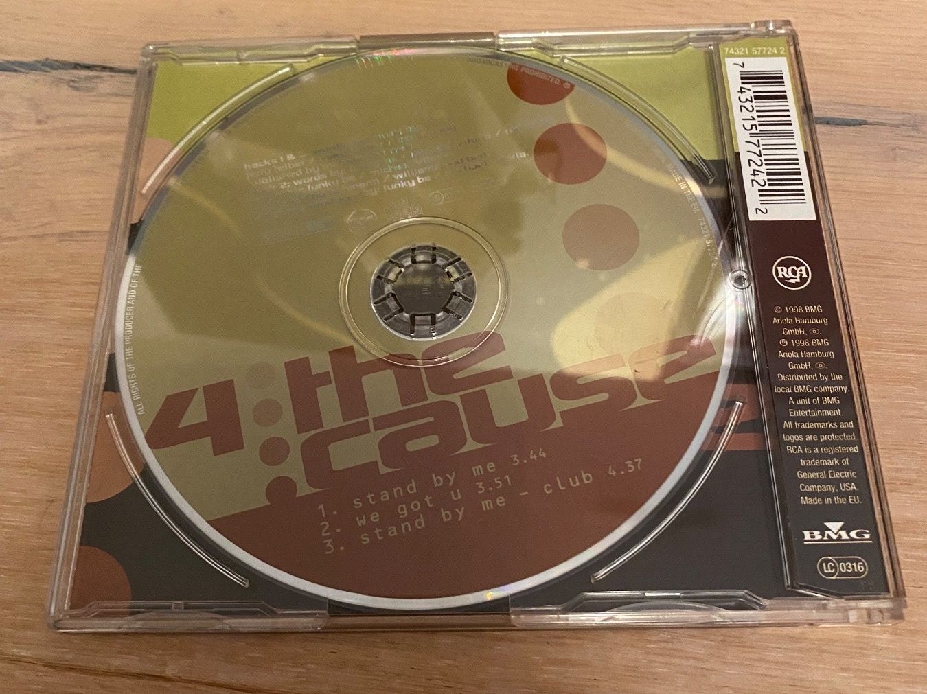 CDs: CD; 4 the cause; Stand by me – Gebraucht aus Winkel von Schorley 1