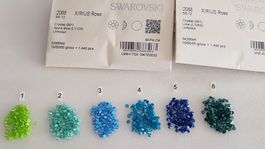 Swarovski StrassSteine 2088 ss12 flatback,not hot fix,100St.