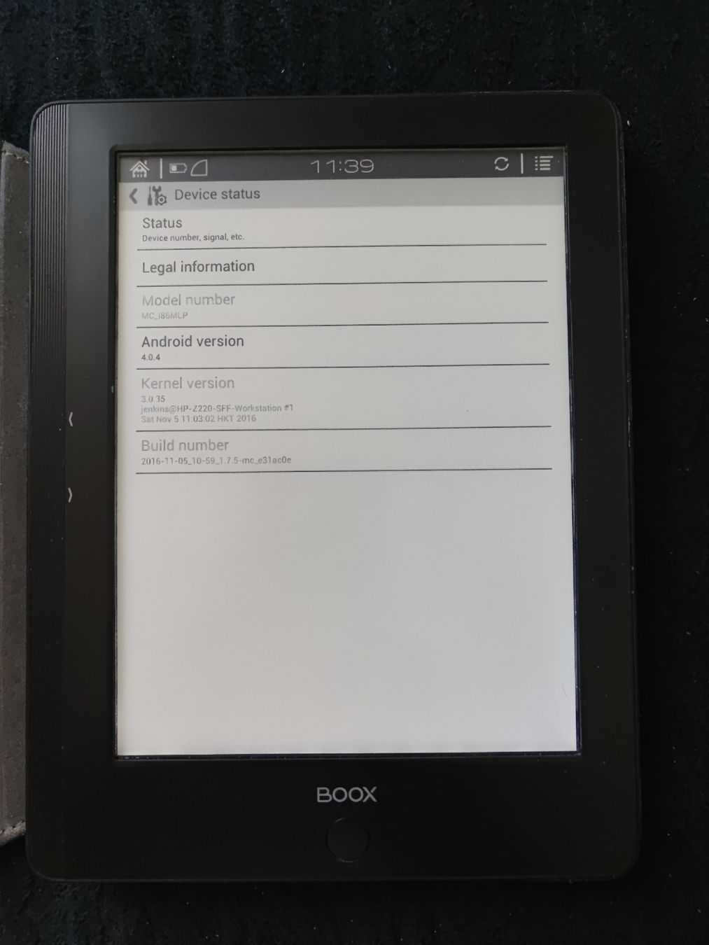 Boox Tablet PC: Onyx Boox i86ml Moby Dick 8" – Gebraucht aus Meggen von Malecifent 1