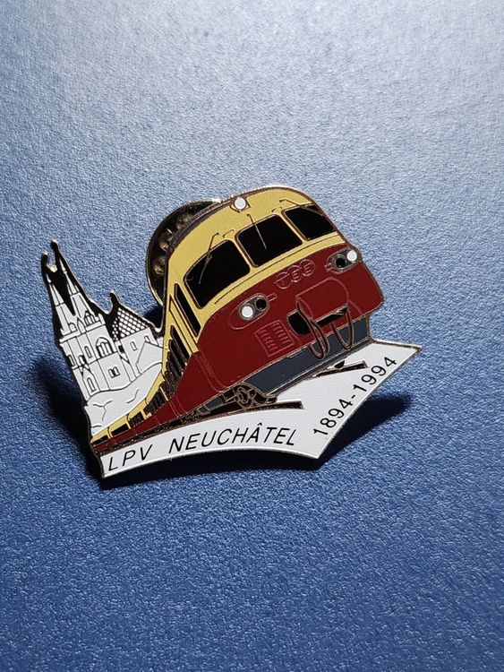 Sächsische VI Baureihe 99 213 Dampflok Pin - Eisenbahn Anstecknadel 36mm
