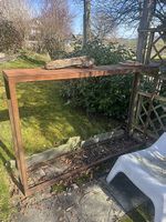 Stahlregal für Holz