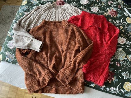 3 tolle warme Pullover Gr. M