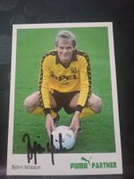 Björn Nilsson - handsignierre YB Autogrammkarte 90er J.⚽⚽
