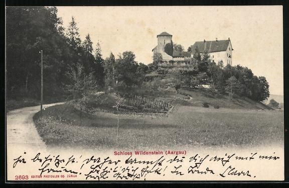Cartoline postali: AK Wildenstein, Blick auf das Schloss – Usato da Berlin venduto da bartko-reher