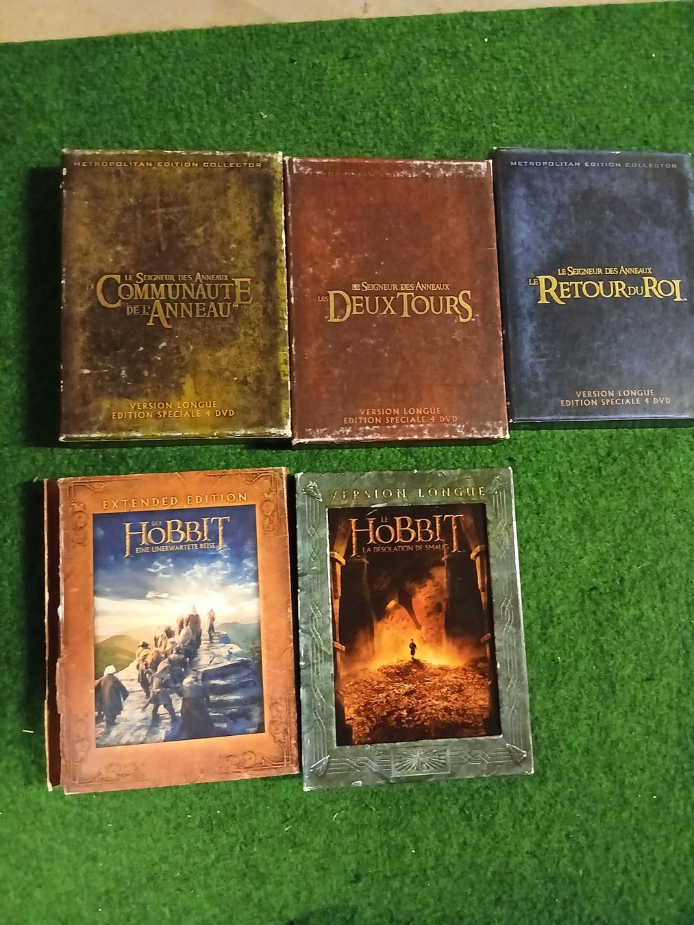 Tous les DVDs: 5 coffret dvd version longue seigneur des anneaux – D'occasion à Genève par GenevaLuxury