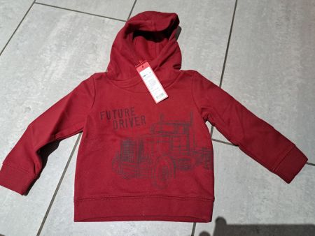 Pulli rot S.Oliver Truck Gr. 92/98 NEU