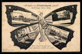 Schmetterling-AK Friedrichsruh, Verschie