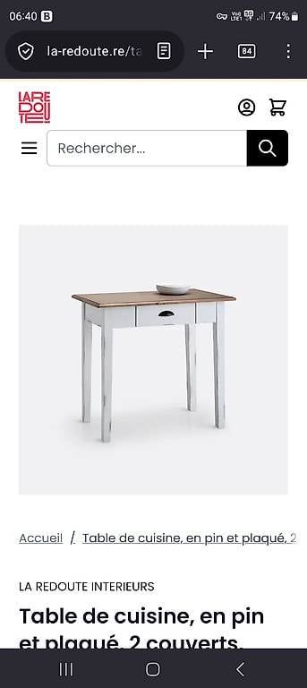 Tische: Petite table de cuisine / Bureau – Gebraucht aus Genève von tim_y27k