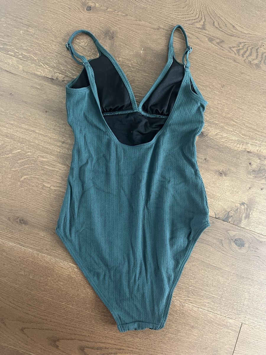 Costumi da bagno & Bikini: Badeanzug Dunkelgrün Gr. 36 – Nuovo (secondo la descrizione) da Urdorf venduto da ines.tr96 1