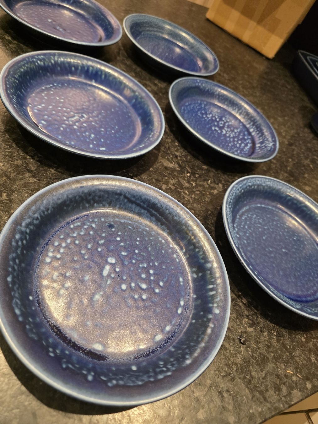 Ocean Teller: 6 Suppenteller Langenthal Ocean Blue – Gebraucht aus Adliswil von Mato1313 1