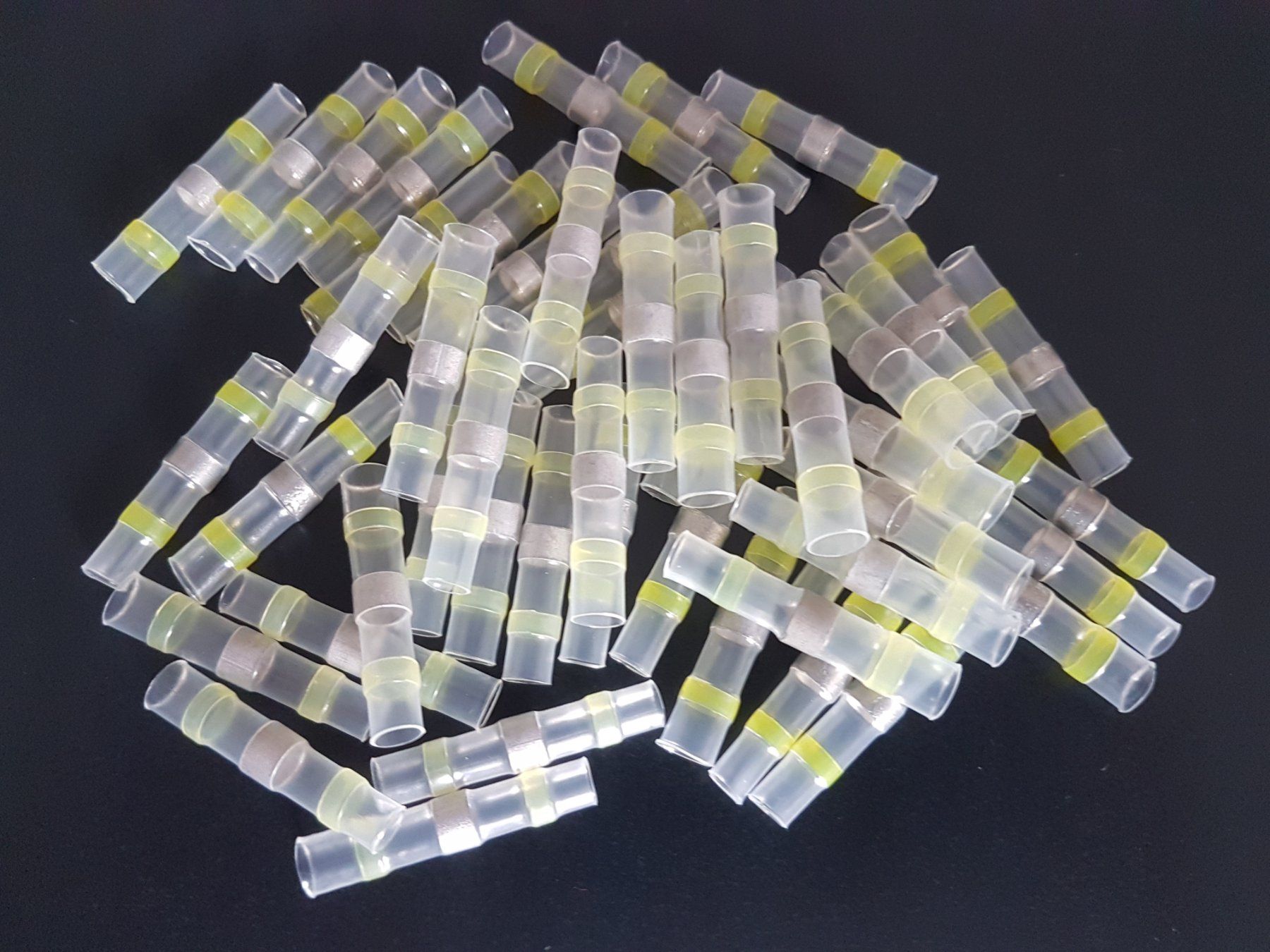 Componenti elettronici: 200 Stück Lötverbinder gelb – Nuovo e nell'imballaggio originale da Perlen venduto da shelbycobra