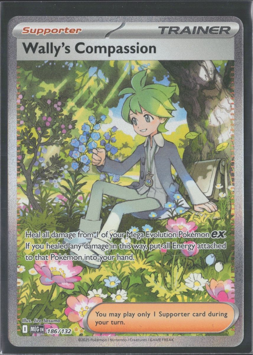 Pokémon Sammelbilder & Trading cards: POKÉMON / Wally's Compassion / Mega Evolution 🇺🇸 – Gebraucht aus Herzogenbuchsee von TCG-High-Quality