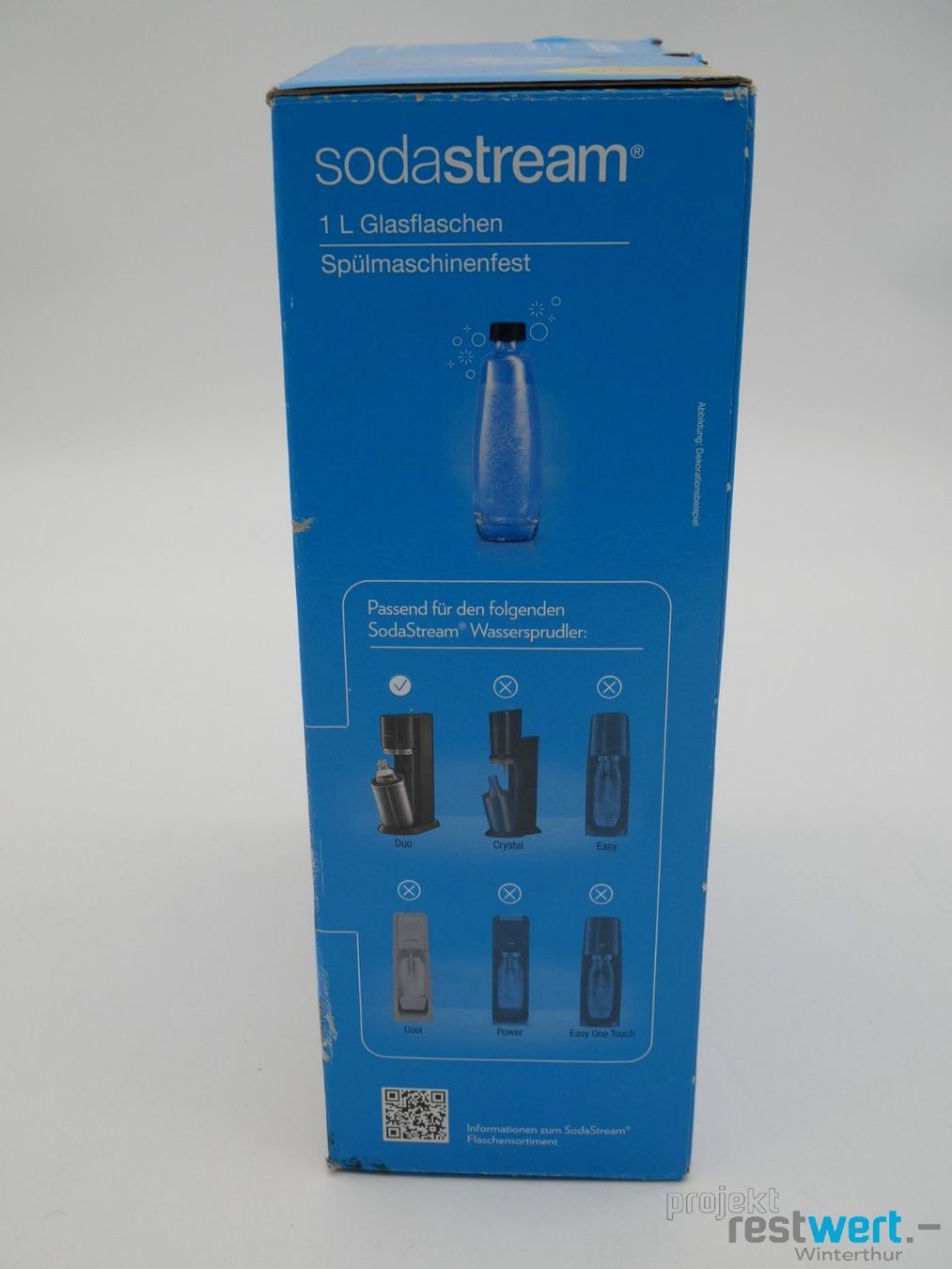 Sodastream Altro per la casa: SODASTREAM - 2 x Glasflaschen 1L – Nuovo (secondo la descrizione) da Winterthur venduto da Restwert_Winterthur 4