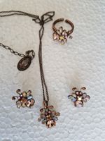 Konplott Schmuckset Biene Strass Kette Ohrstecker