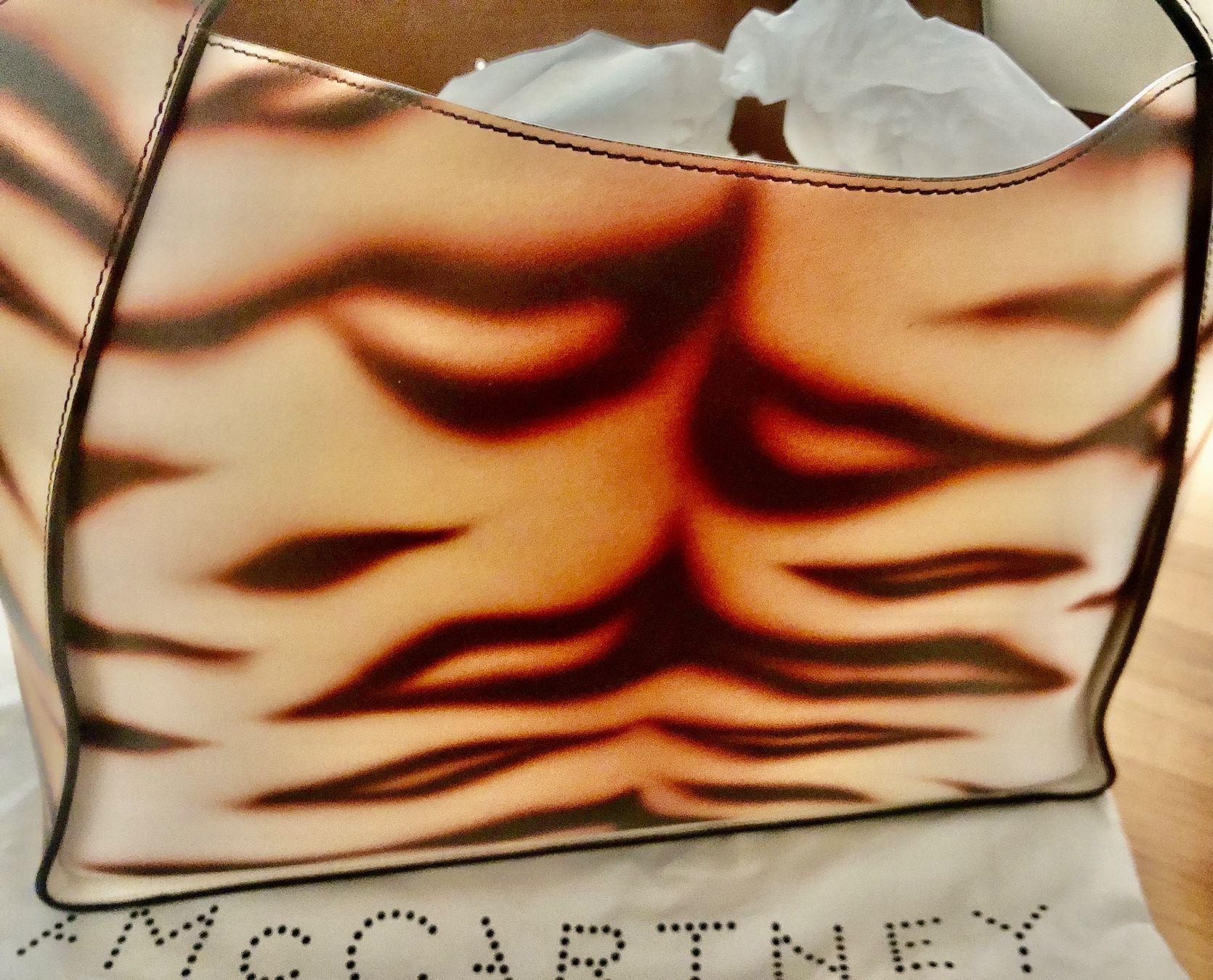 Stella McCartney Borse da donna: NEU - STELLA McCARTNEY Logo-Tasche – Nuovo e nell'imballaggio originale da Zurich venduto da MX1000 4