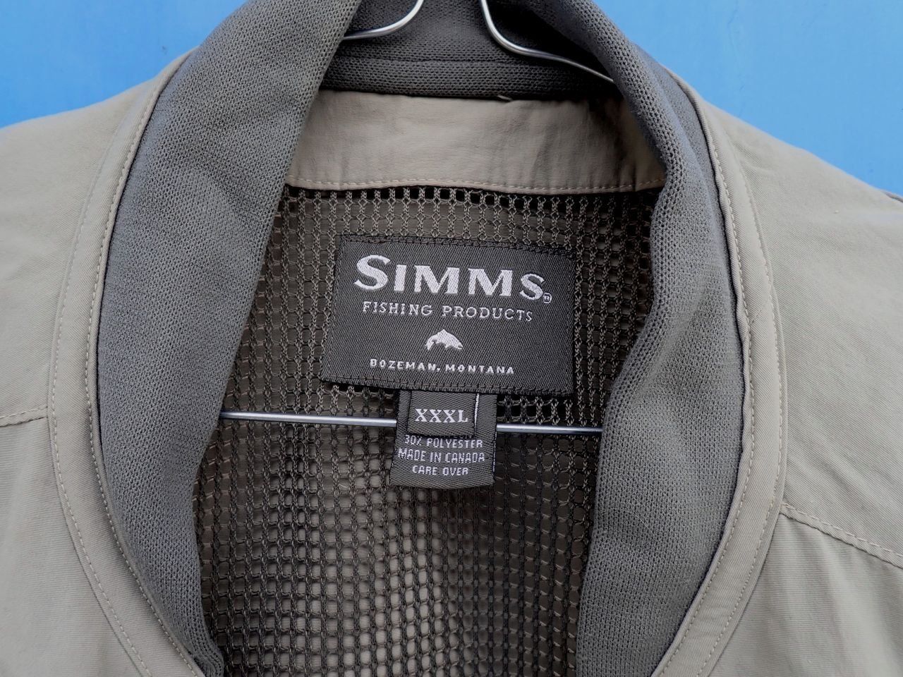 Canne da pesca: Simms Fliegenfischer Veste - Farbe Tan – Usato da Nassenwil venduto da Fwalti01 1
