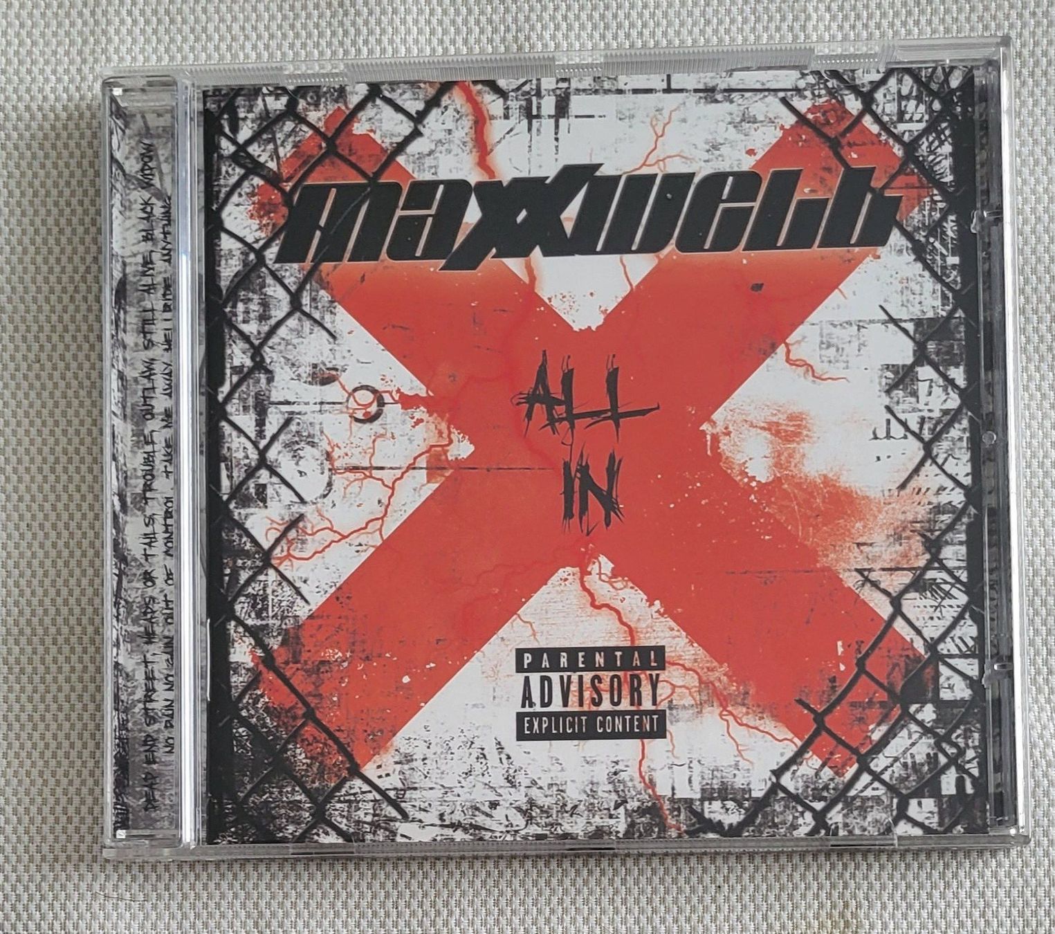 CD: Maxxwell - All In – Usato da Villars-sur-glane venduto da Epsilonhike