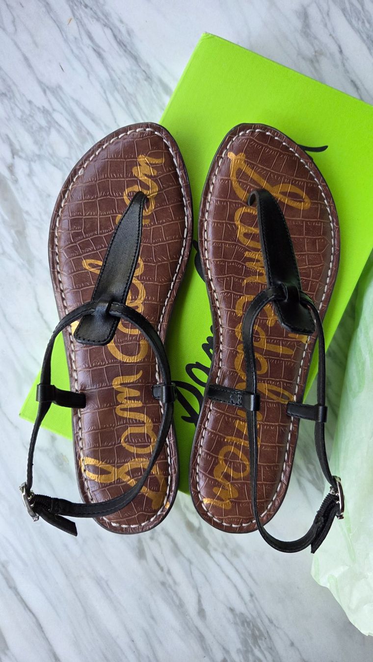 Sam Edelman Scarpe da donna: Sam Edelman Sandalen schwarz, 38.5 neu – Nuovo e nell'imballaggio originale da Fislisbach venduto da Maieriisli25