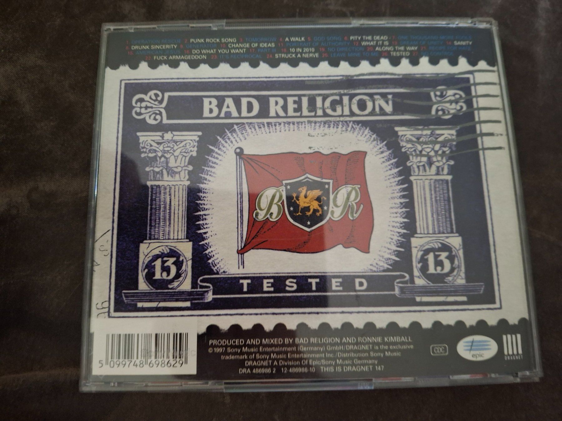 CDs: Bad Religion – Tested – Gebraucht aus St.Gallen von CD_jalamusic 1