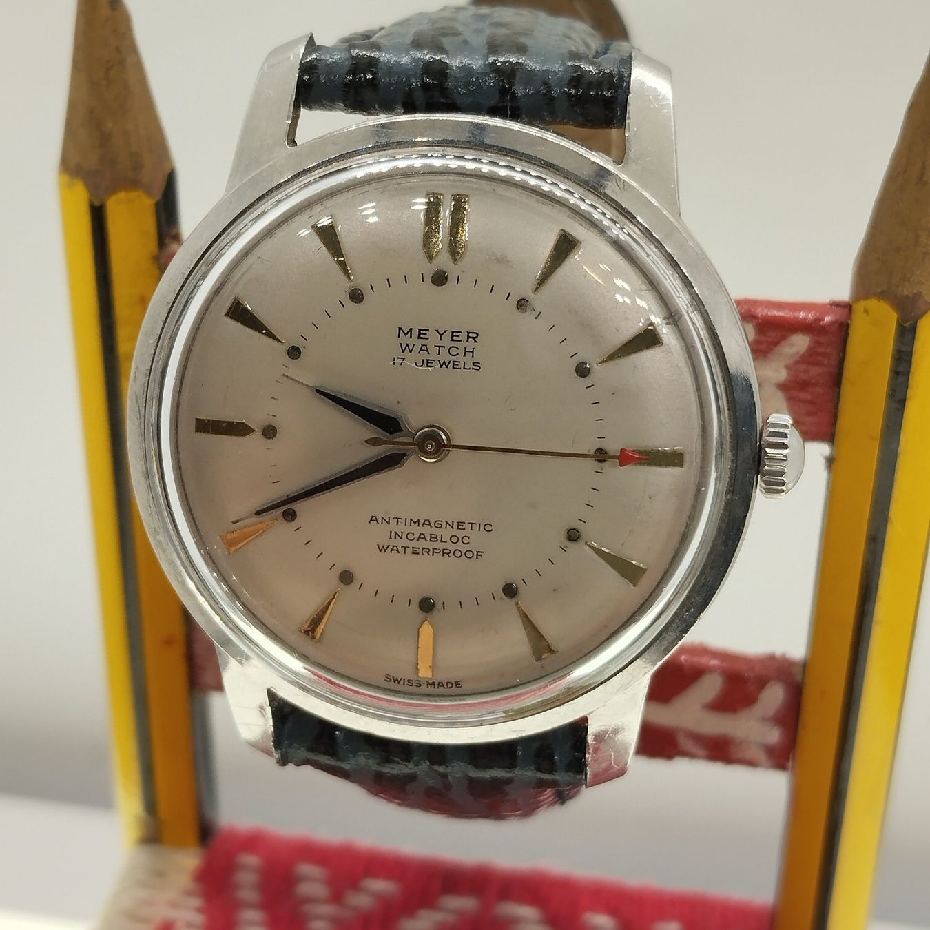 Orologi: Montre vintage Meyer – Usato da La Chaux-de-Fonds venduto da jac_9llg