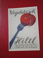 Plakatkarte Affiche Restaurant Hiltl 1998