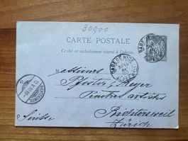 Postkarte 1890  Frankreich   (G1915)