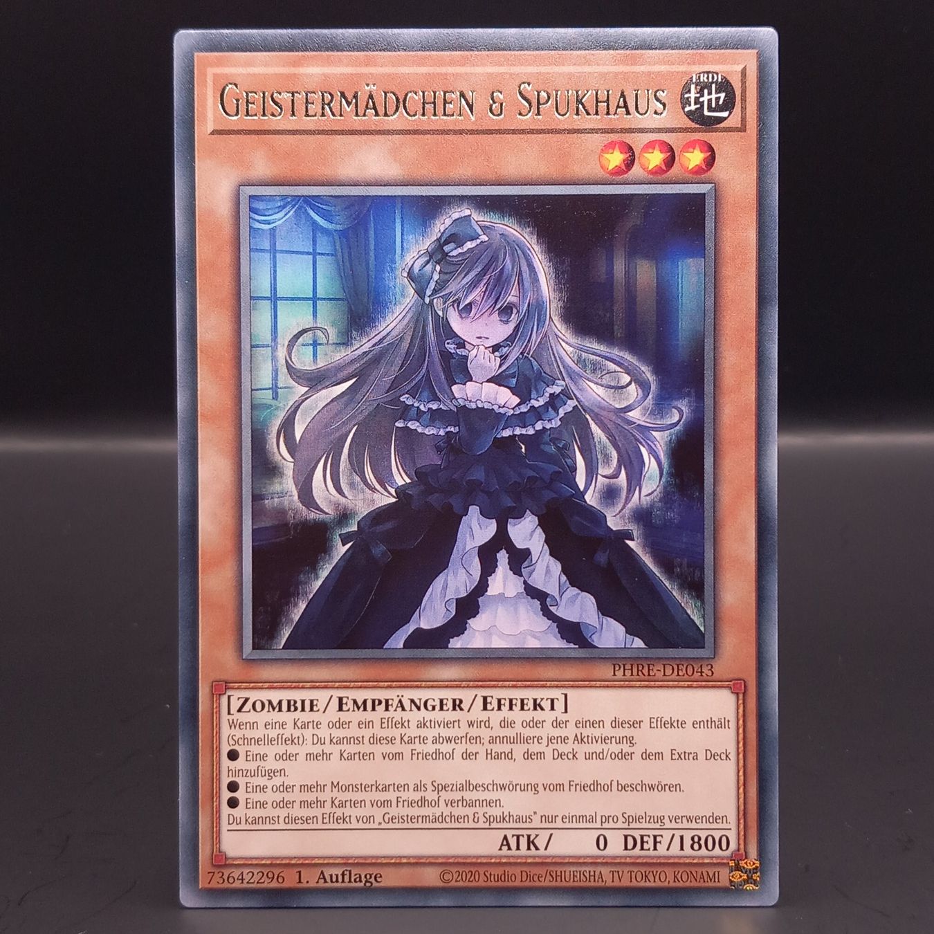 Yugioh Carte collezionabili: Geistermädchen & Spukhaus - Rare - DE – Nuovo (secondo la descrizione) da Basel venduto da LegacyLink