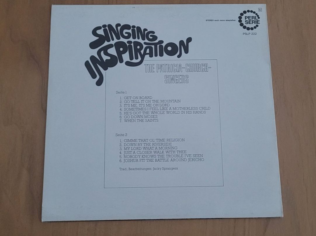 Dischi in vinile: LP  The Patricia Church Singers – Usato da Martigny venduto da MZ-67 1