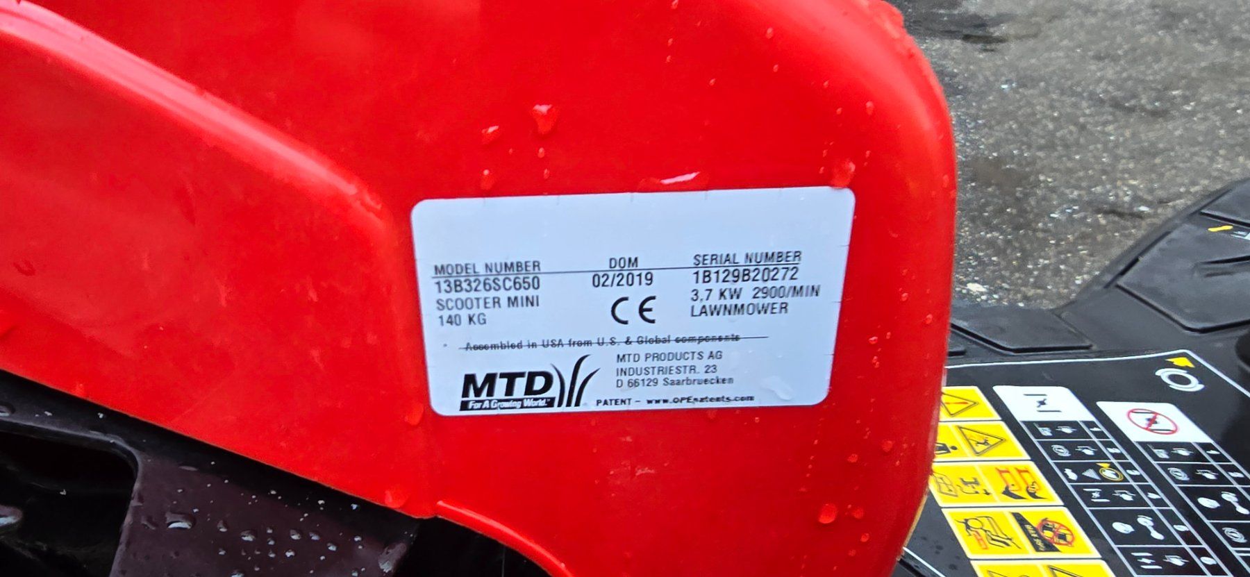 Tagliaerba: Wolf Scooter Rasentraktor, – Usato da Rain venduto da Fafan069 7