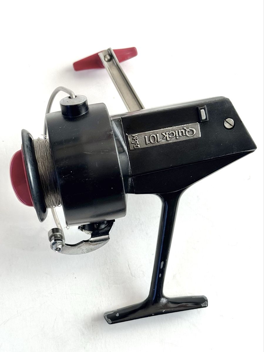 Dam Tamburi & Mulinelli: Vintage DAM Quick 101 Angelrolle – Usato da Wildberg venduto da wild59 1