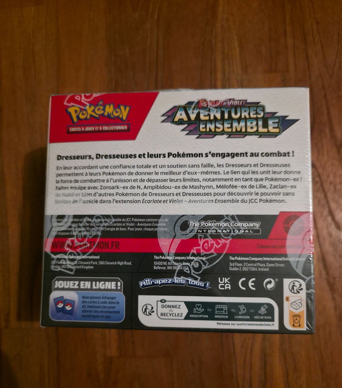 Pokémon Carte collezionabili: Display Pokémon "Aventure Ensemble" FR – Nuovo e nell'imballaggio originale da Le Lignon venduto da Nathium 1
