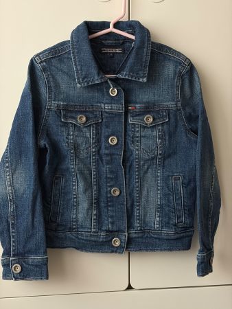 Tommy Hilfiger Jeans Jacke, Gr. 110, Top Zustand!