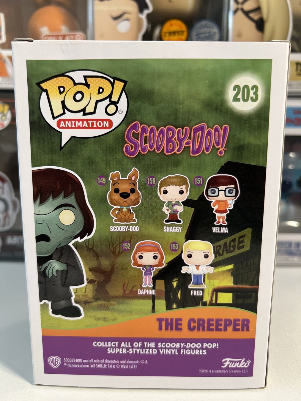 Funko Statuette: Funko POP! Animation Scooby-Doo The Creeper Edition Limitée – Nuovo e nell'imballaggio originale da Le Mouret venduto da perfectbijou 2