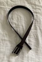 Yves Saint Laurent Ledergürtel schwarz