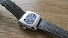 Damenuhr Candino Automatik 6273 oval Vintage Armbanduhr