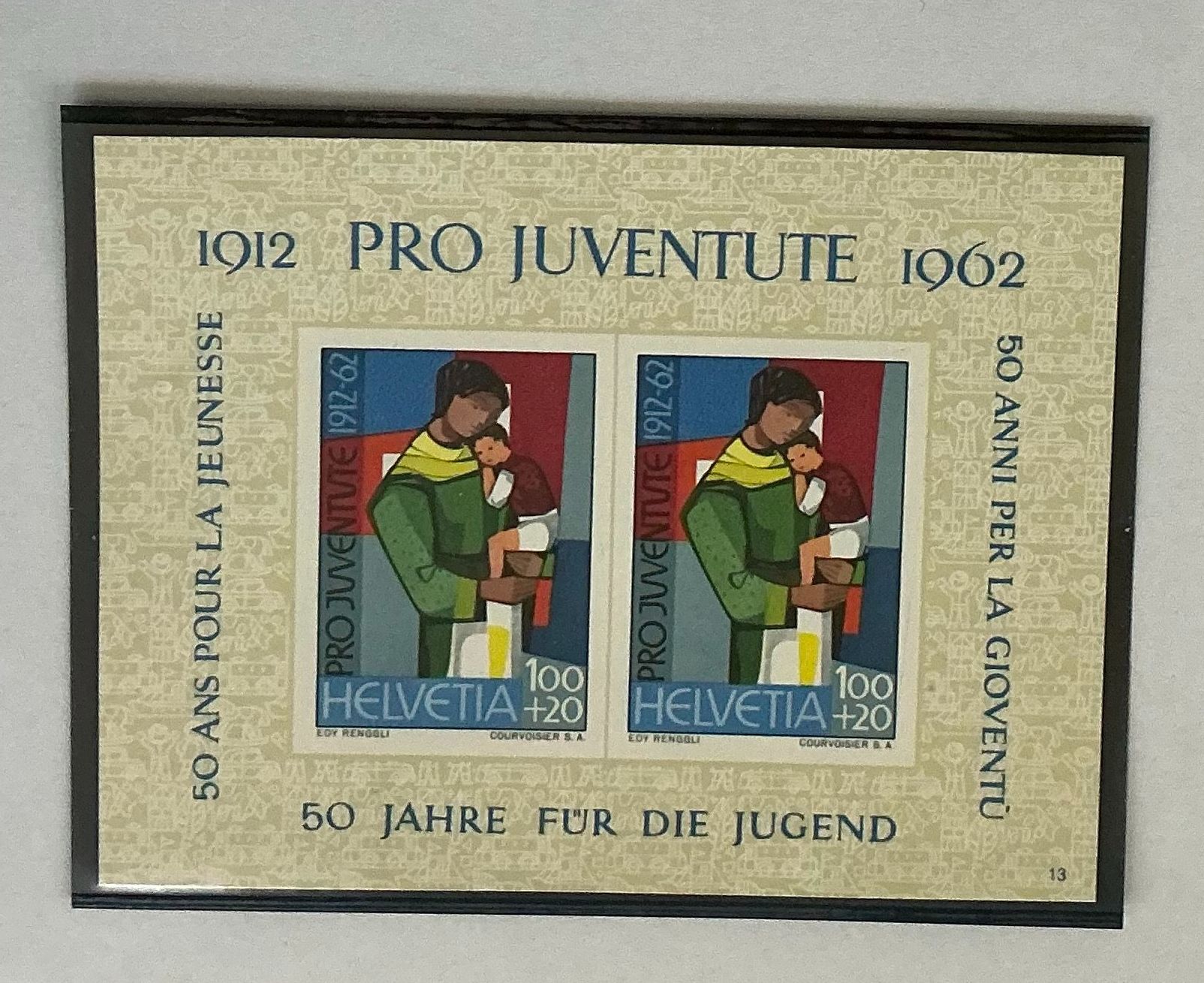 Tous les timbres: Pro Juventute 1962 Postfrisch – D'occasion à Koblenz par Markenhimmel