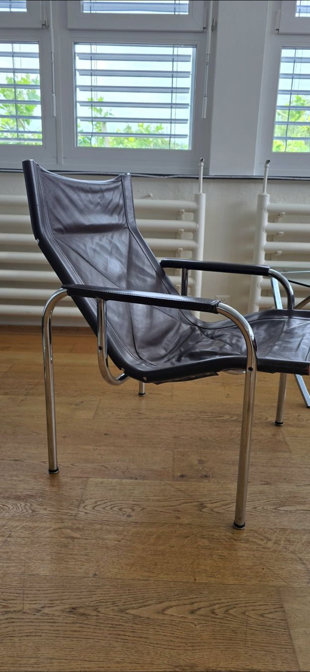 Eichenberger Poltrone: Fauteuil en cuir Hans eichenberger – Usato da Pieterlen venduto da mou_hx6c 3