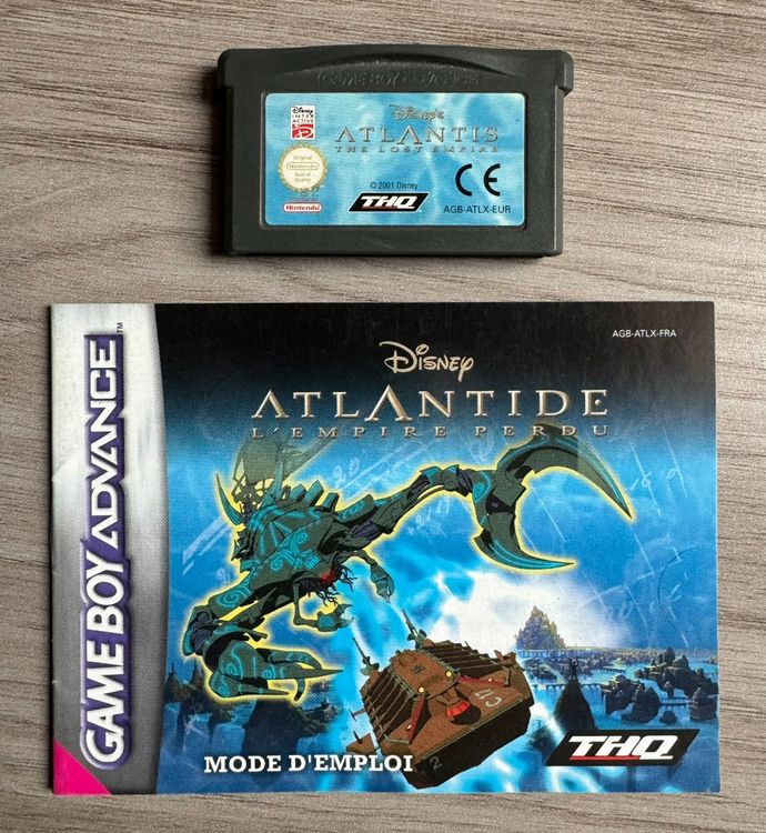 Atlantis The Lost Empire - GameBoy Advance (Gebraucht) in Tramelan für ...