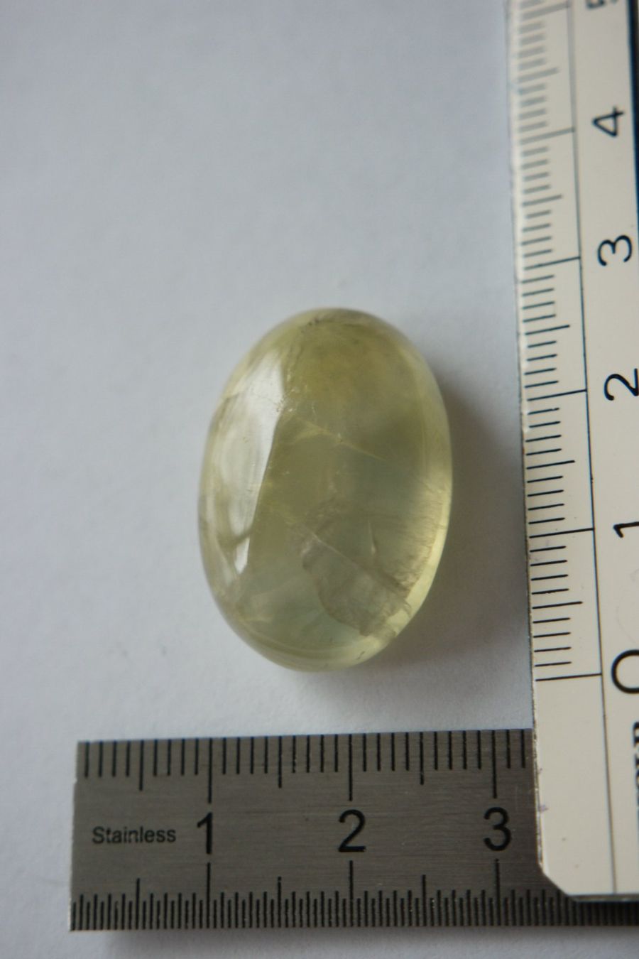 Edelsteine: Edelstein: Phrenit Cabochon – Gebraucht aus Muttenz von einfach-schoen 1