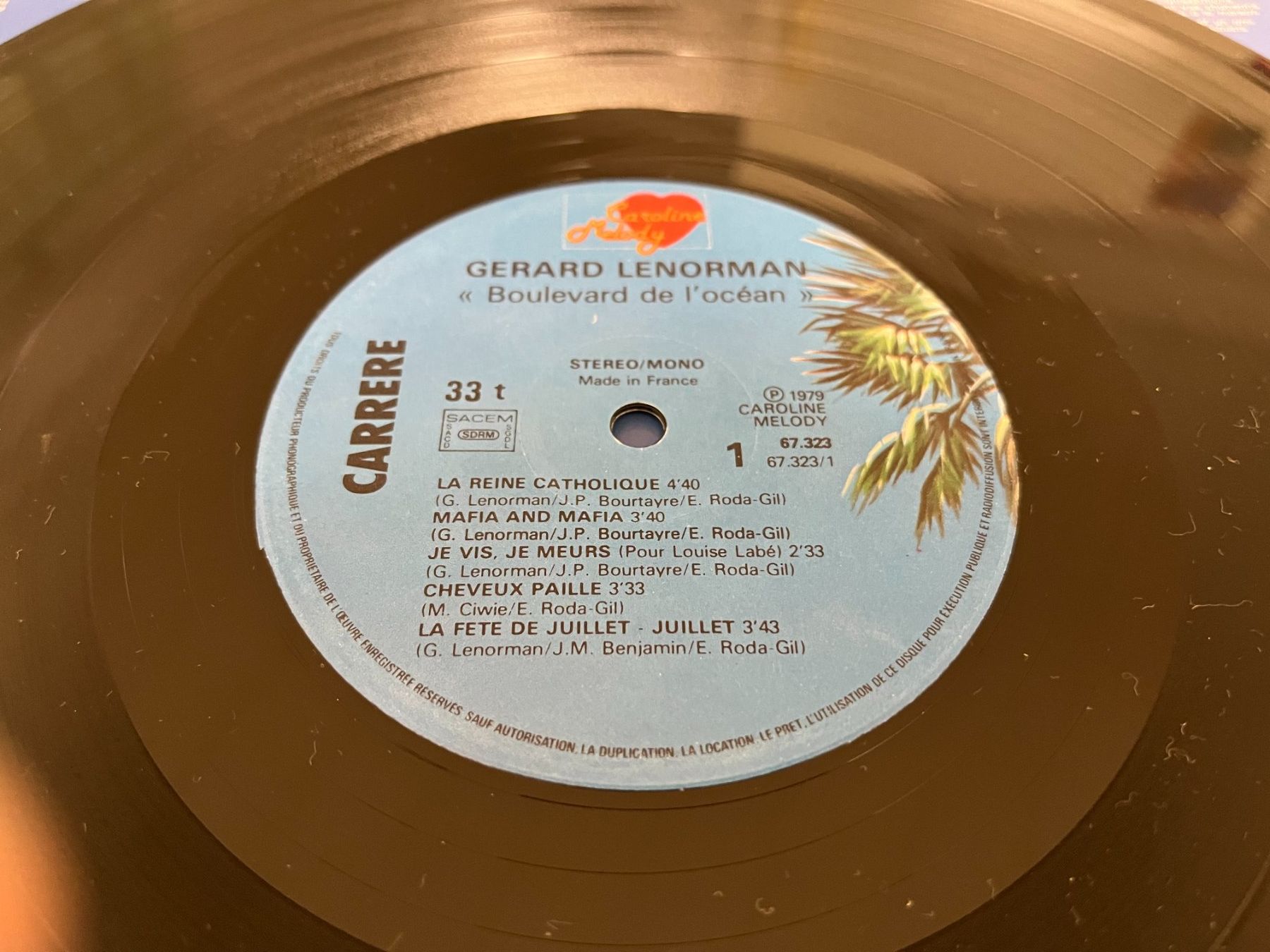 Dischi in vinile: LP Gerard Lenorman LP – Usato da Mumpf venduto da dadaboygugu 5