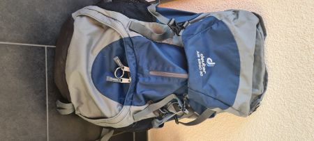 Wander Rucksack Deuter Air Ergo 30 blau grau gut erhalten