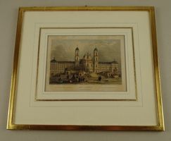 EINSIEDELN, STAHLSTICH UM 1850