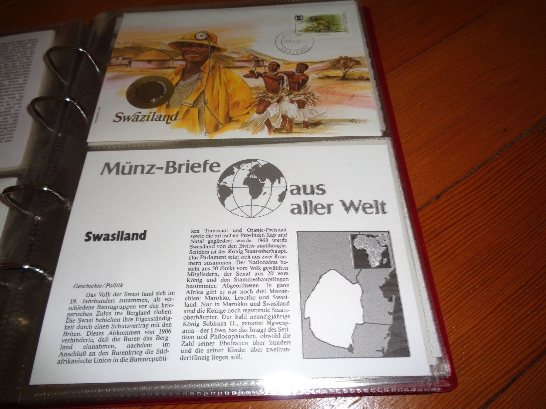 Tutti le monete: Münzbrief Swasiland – Usato da Olten venduto da Disc-Verkauf