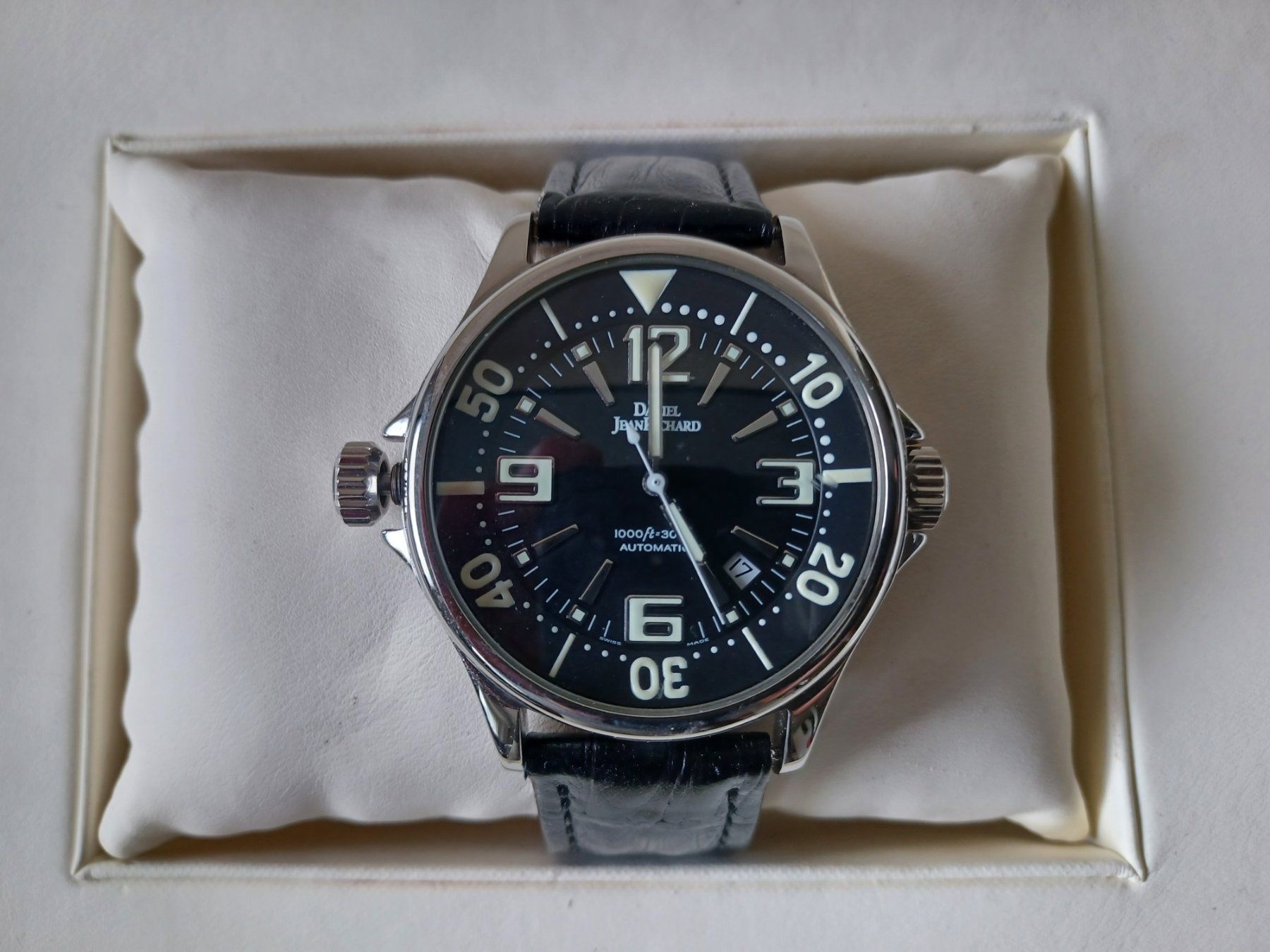 JeanRichard Orologi: Daniel Jean  Richard Diverscope 24020 – Usato da Ebmatingen venduto da swiss.canadian