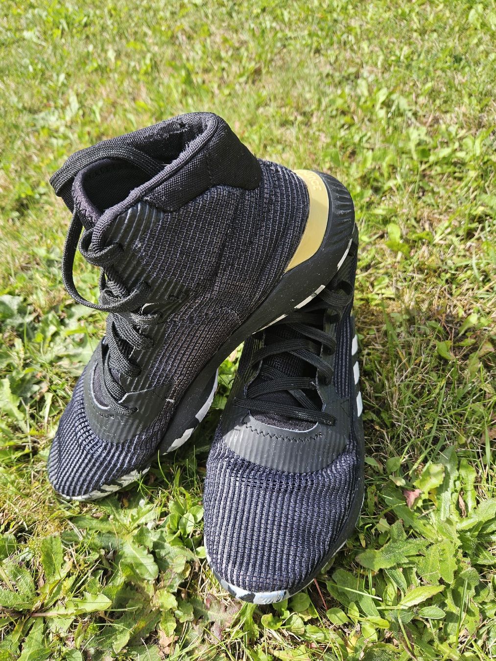 Adidas Scarpe da uomo: Adidas Pro Bounce  Halleschuhe, Gr. 45.1/3 – Usato da Schaffhausen venduto da GreenApple212 1