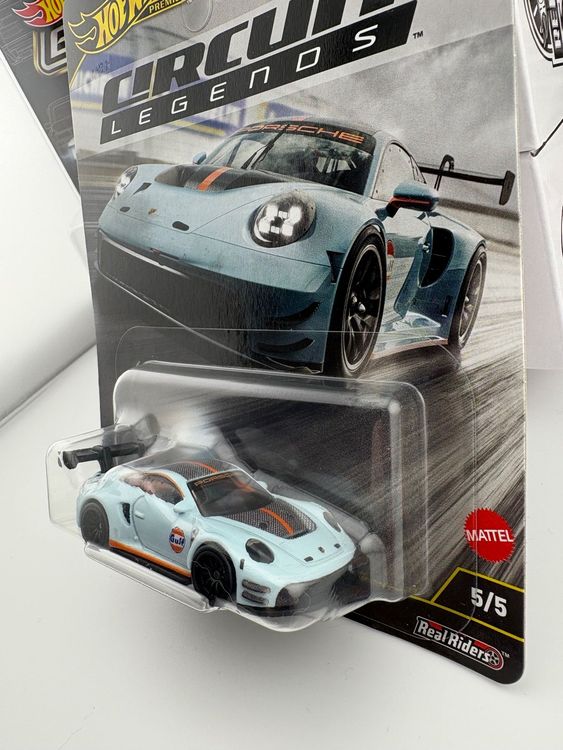 Porsche 911 GT3 R (992) Hot Wheels Premium 1:64 – Circuit Legends, Nuovo