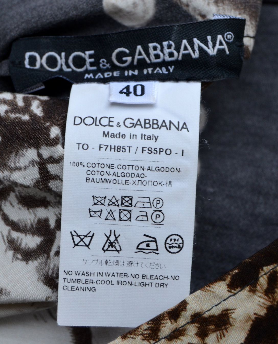 Dolce & Gabbana T-shirt: Dolce & Gabbana T-Shirt  40 – Usato da Collonges venduto da arashee 2